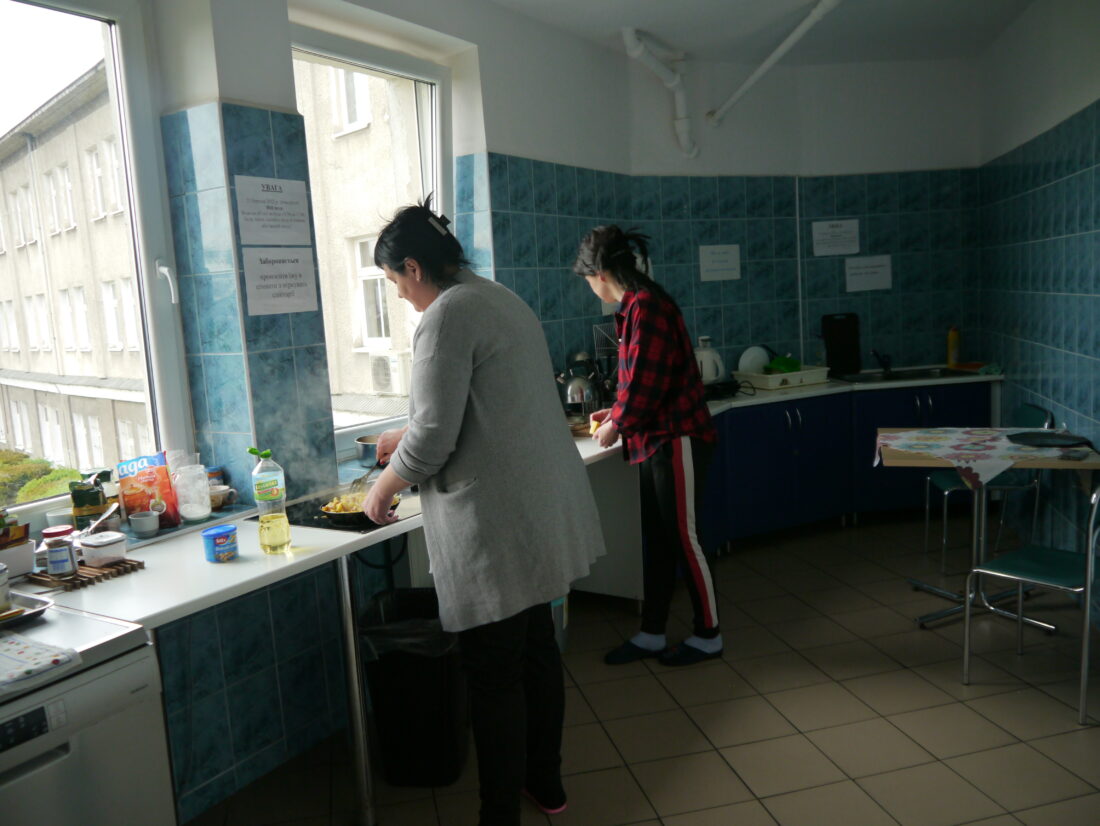 Zdjęcie: Kuchnia punktu zbiorowego zakwaterowania przy ul. Energetyków