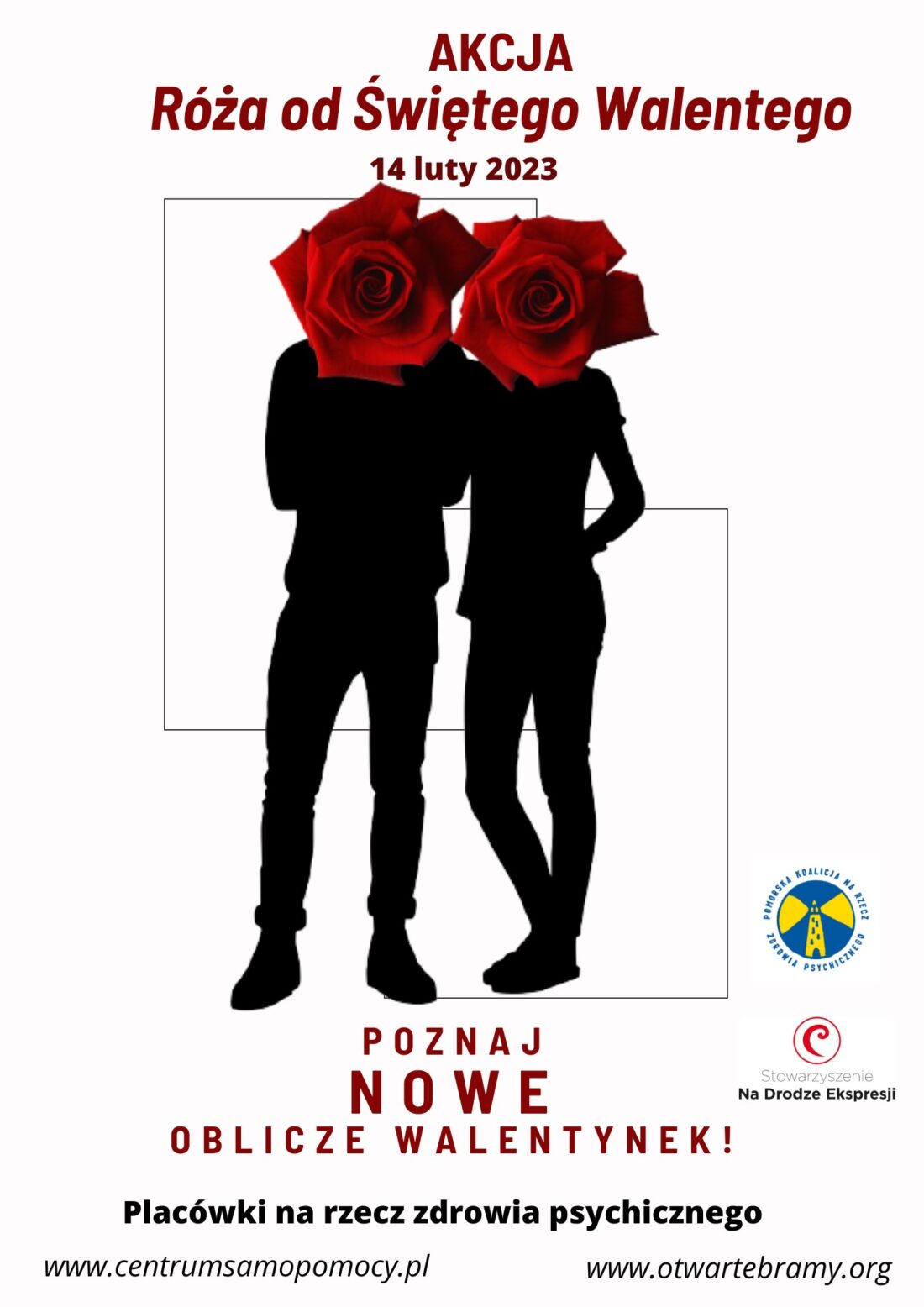 Zdjęcie: Plakat akcji Róża od św. Walentego 2023