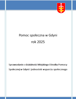 Pomoc społeczna w Gdyni – sprawozdanie z działalności MOPS i jednostek wsparcia społecznego za rok 2025